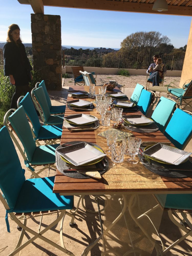 Table dressée 