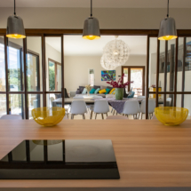 Cuisine ouverte de la villa des Tarentess Cuisine ouverte de la villa des Tarentes