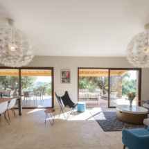 Salon bas de la villa des Tarentes Salon bas de la villa des Tarentes